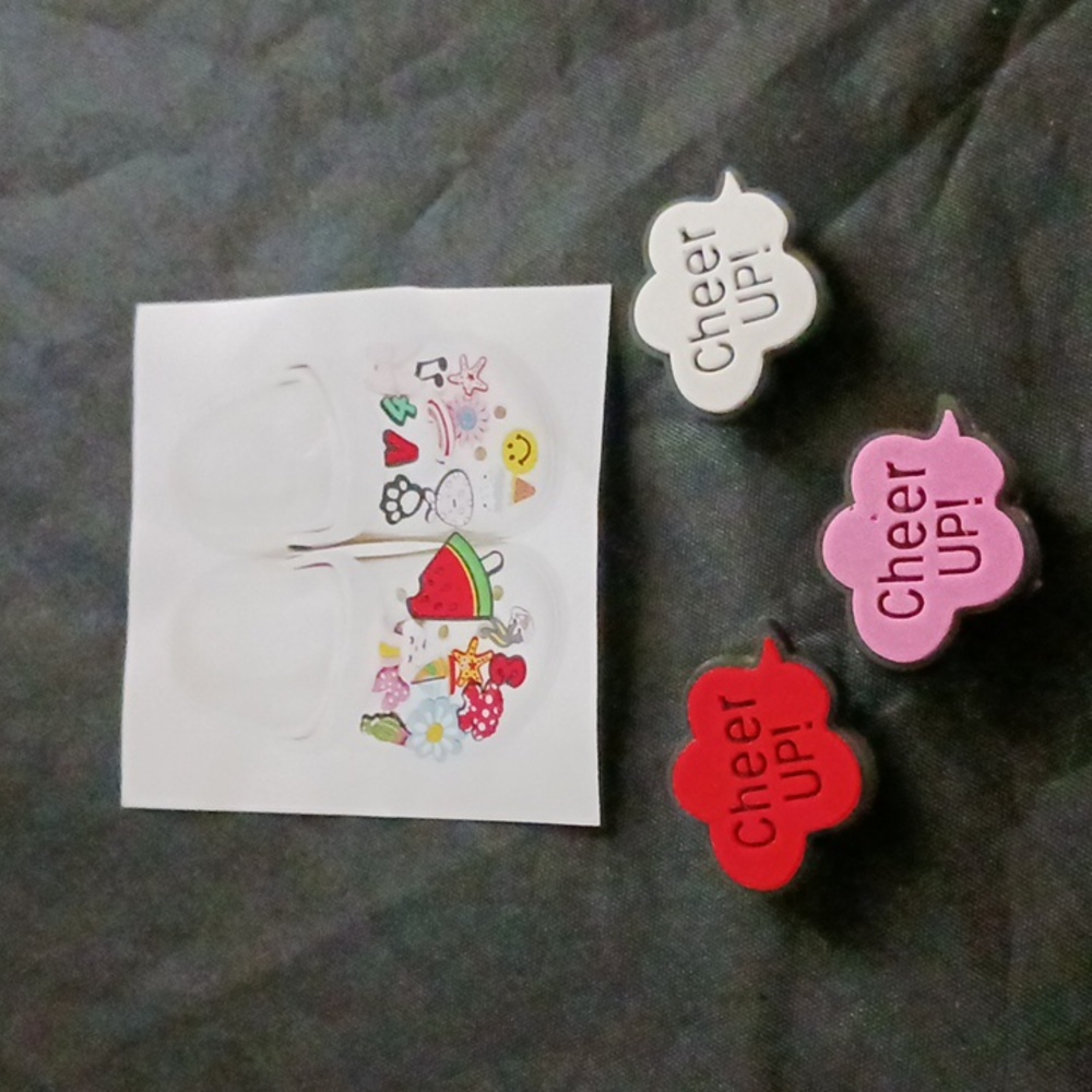 Cheer Up! Crocs Jibbitz (Charms)
